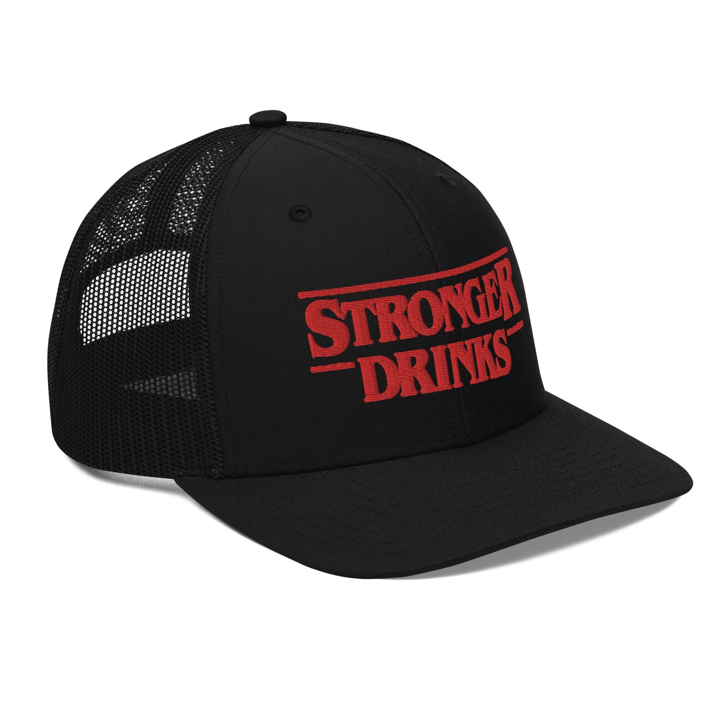 StrongerDrinksTrucker Cap