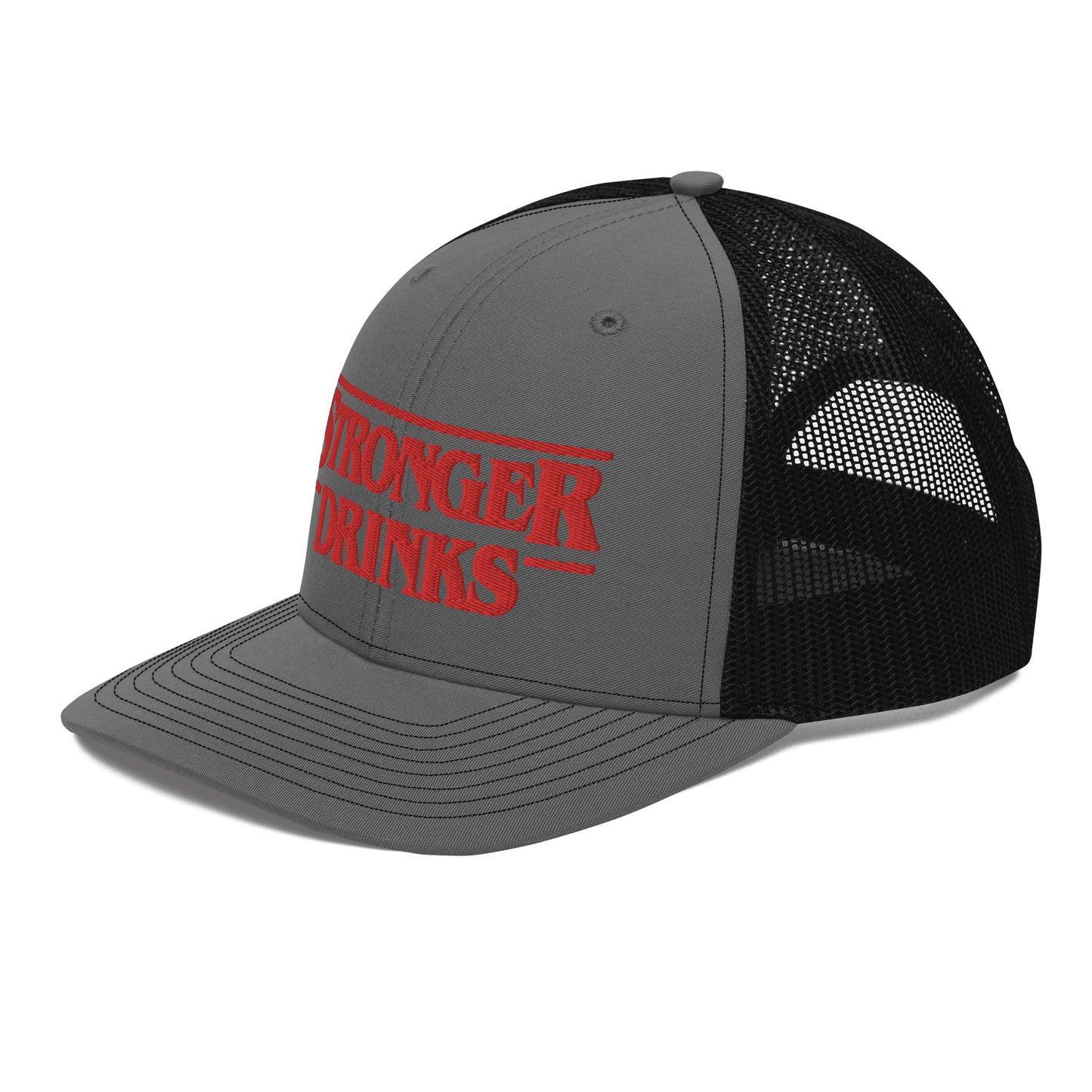 StrongerDrinksTrucker Cap