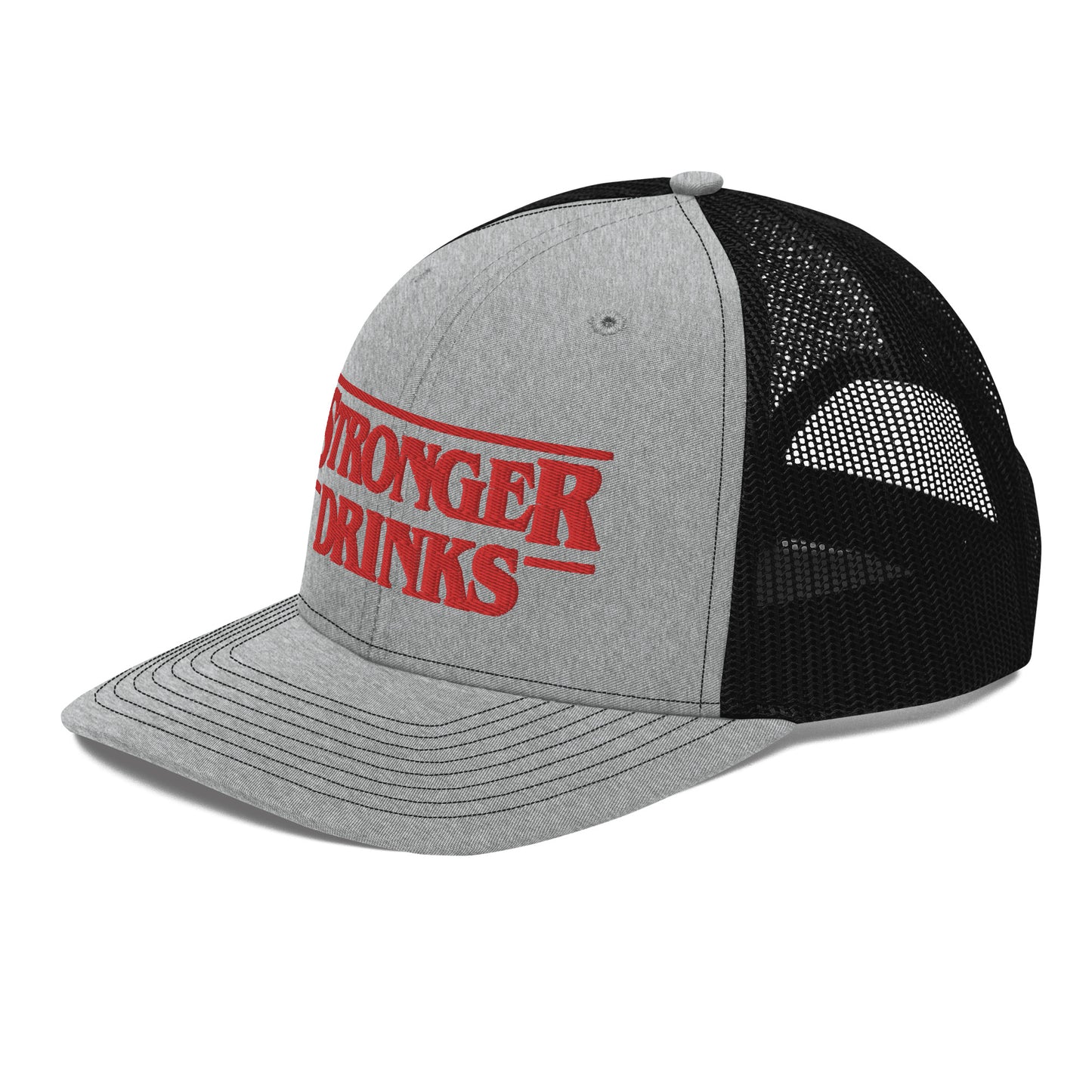 StrongerDrinksTrucker Cap