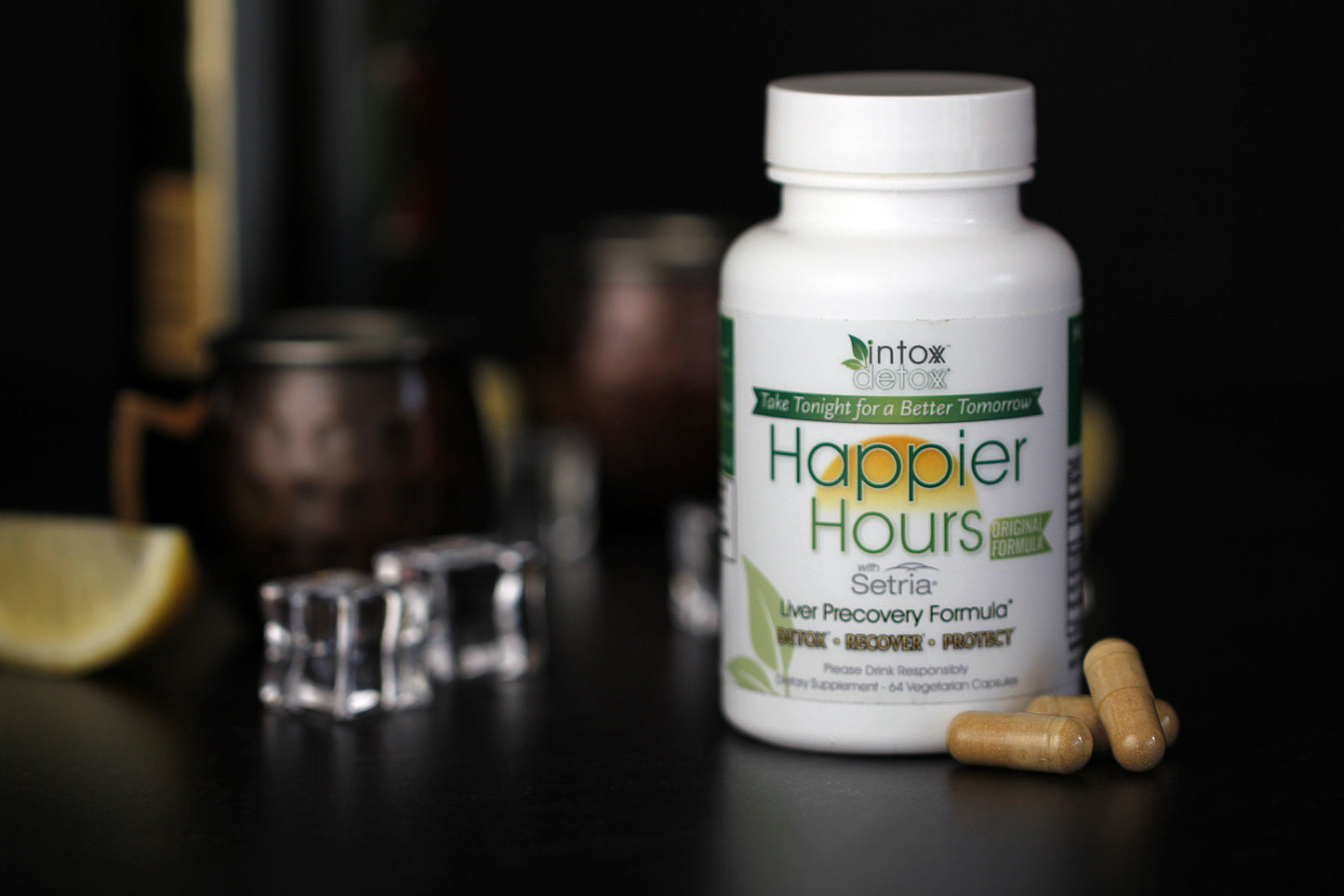 Happier Hours "Pre-Party" 30-Serving Bottle - NEW & IMPROVED!