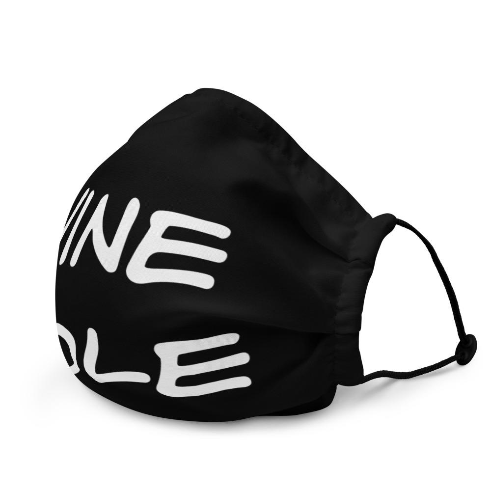 Wine Hole Premium face mask