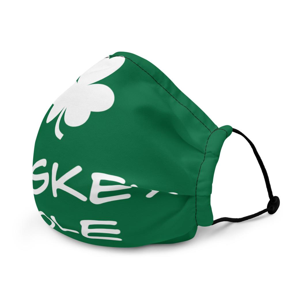 Irish Whiskey Hole Premium face mask