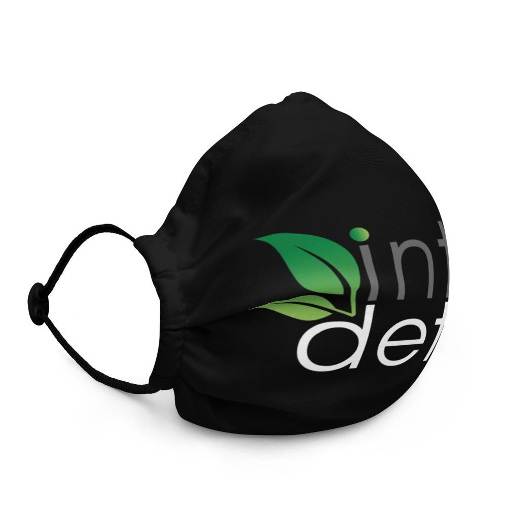 Intox-Detox Logo Premium face mask