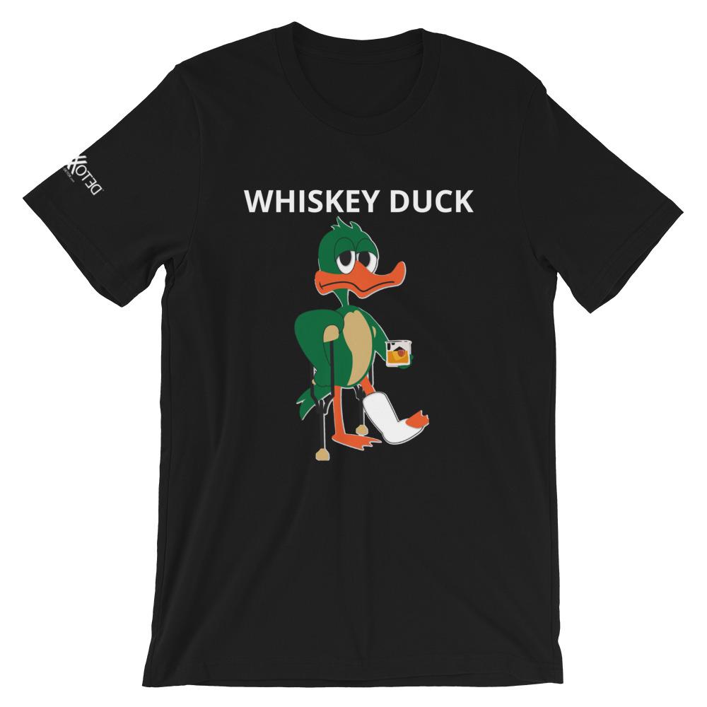 New Whiskey Duck Short-Sleeve Unisex T-Shirt