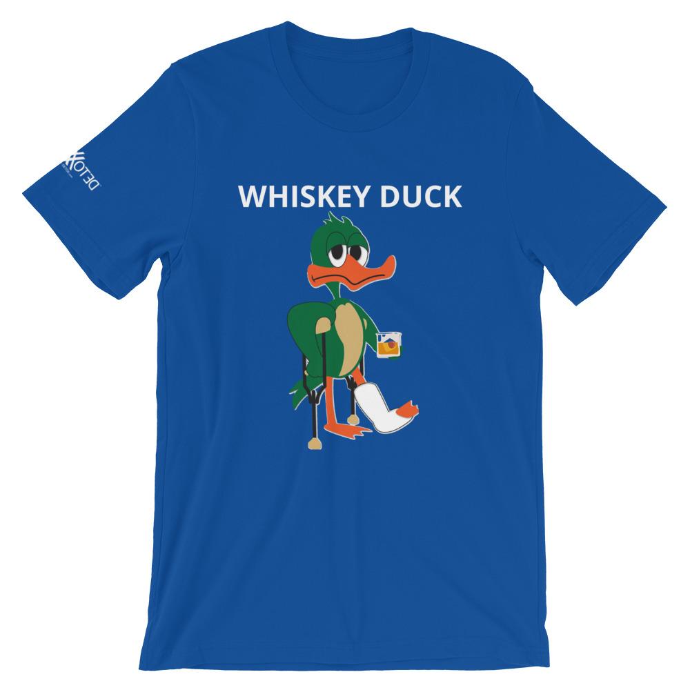 New Whiskey Duck Short-Sleeve Unisex T-Shirt