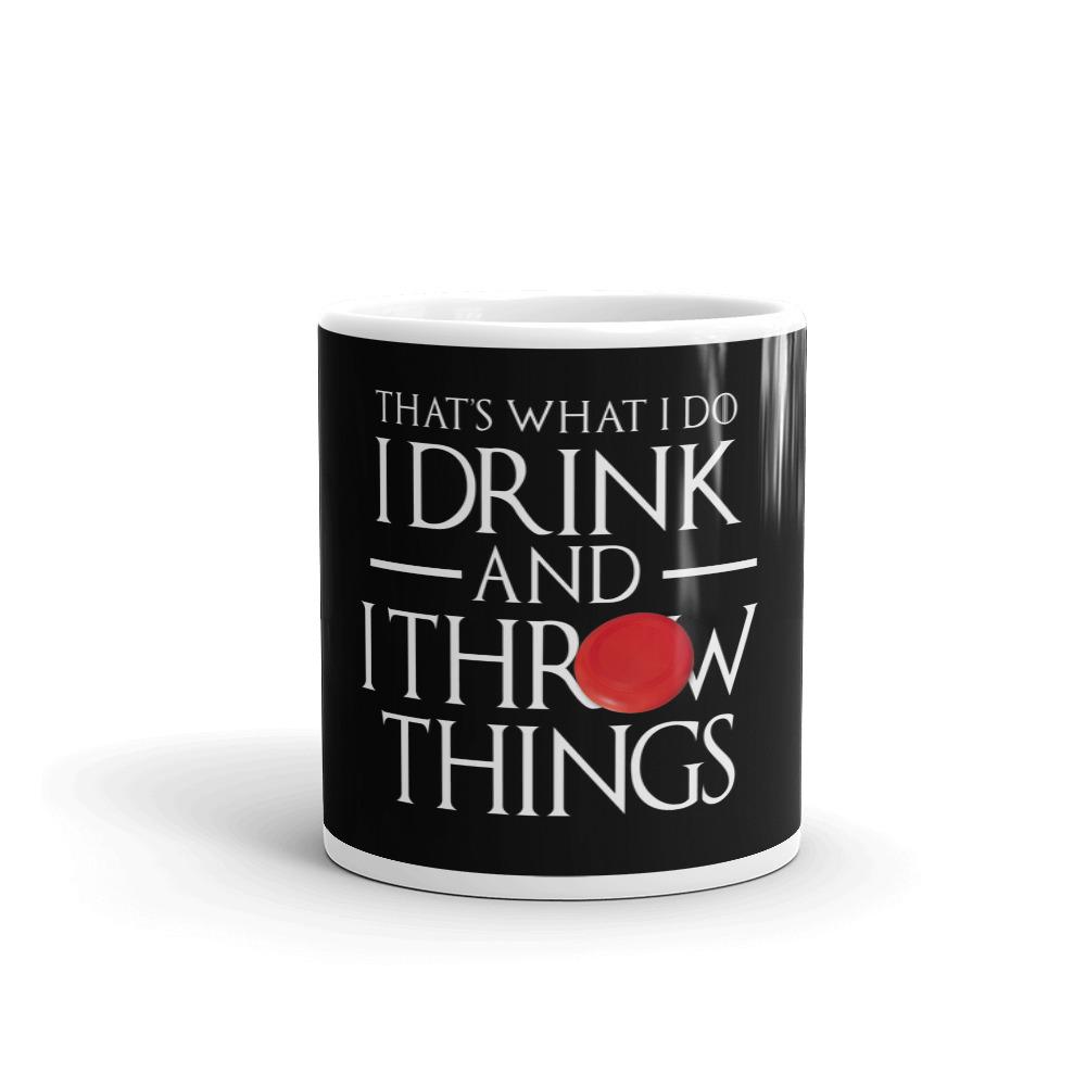 Ultimate Frisbee Drink and Throw Things Mug