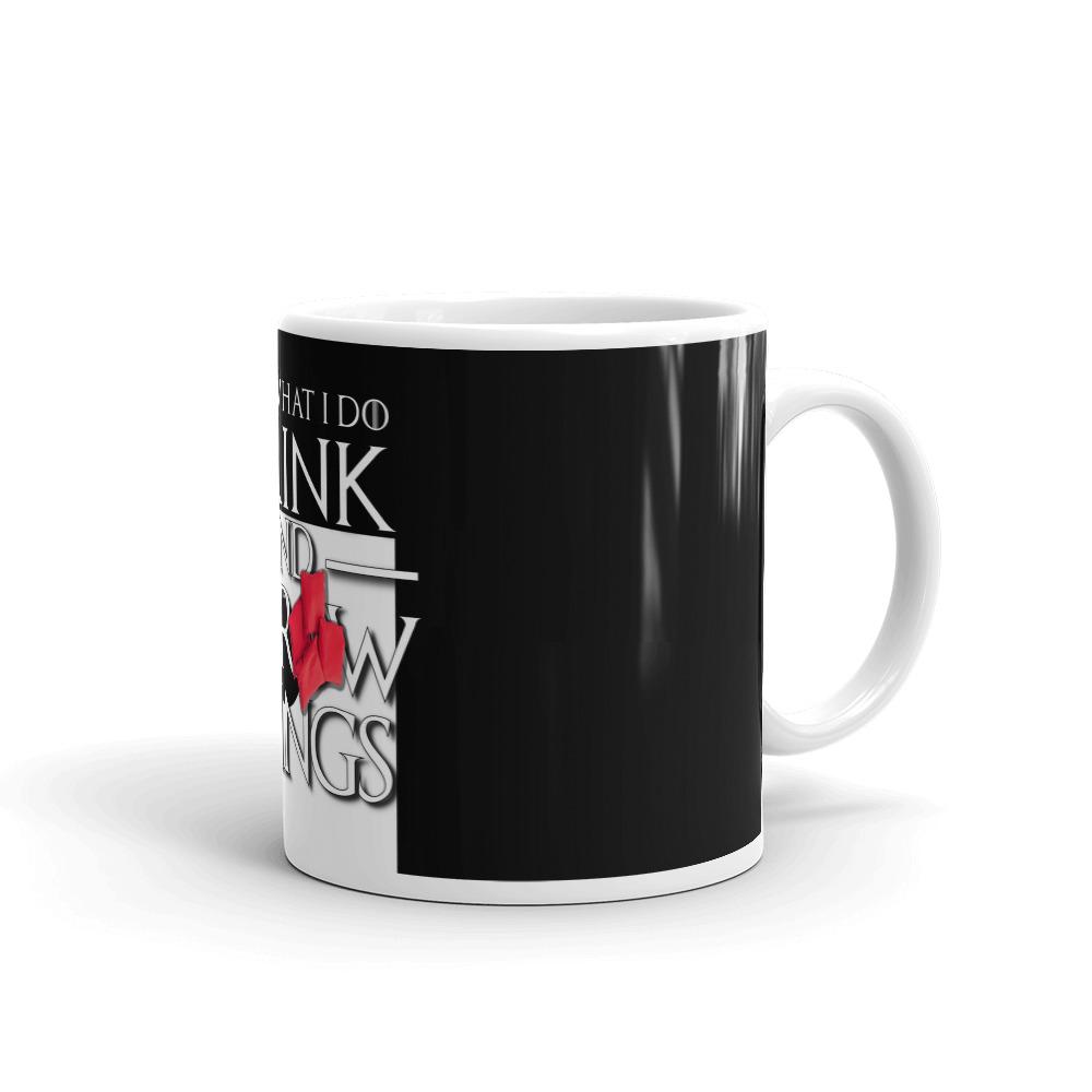 Cornhole Drink and Throw Things Mug