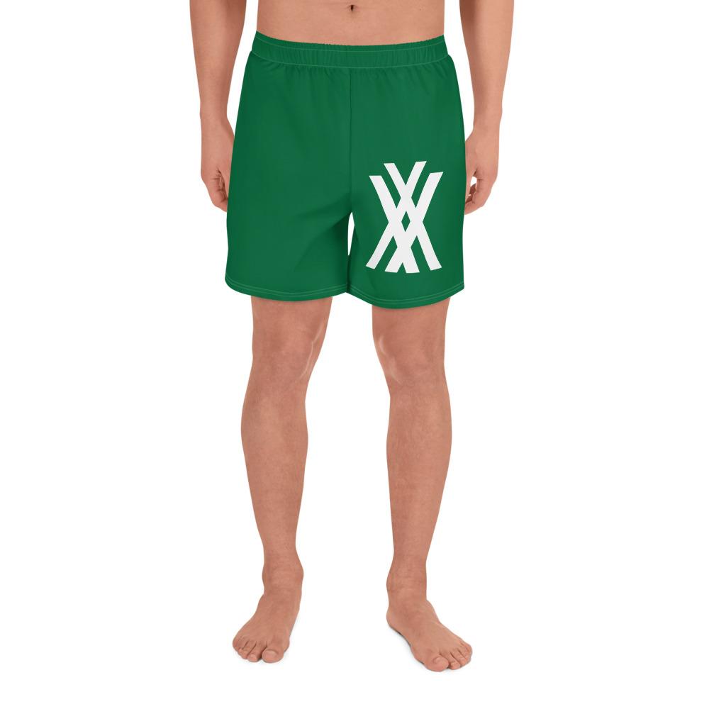 All-Over Print Men's Athletic Long Shorts