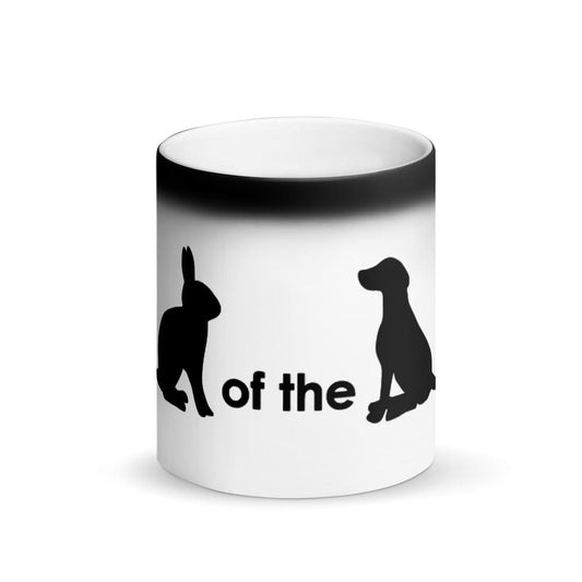 Hare of the Dog Matte Black Magic Mug