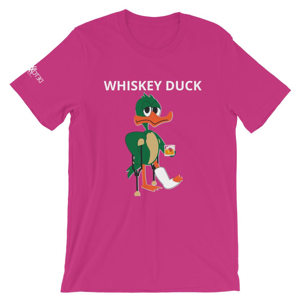 New Whiskey Duck Short-Sleeve Unisex T-Shirt