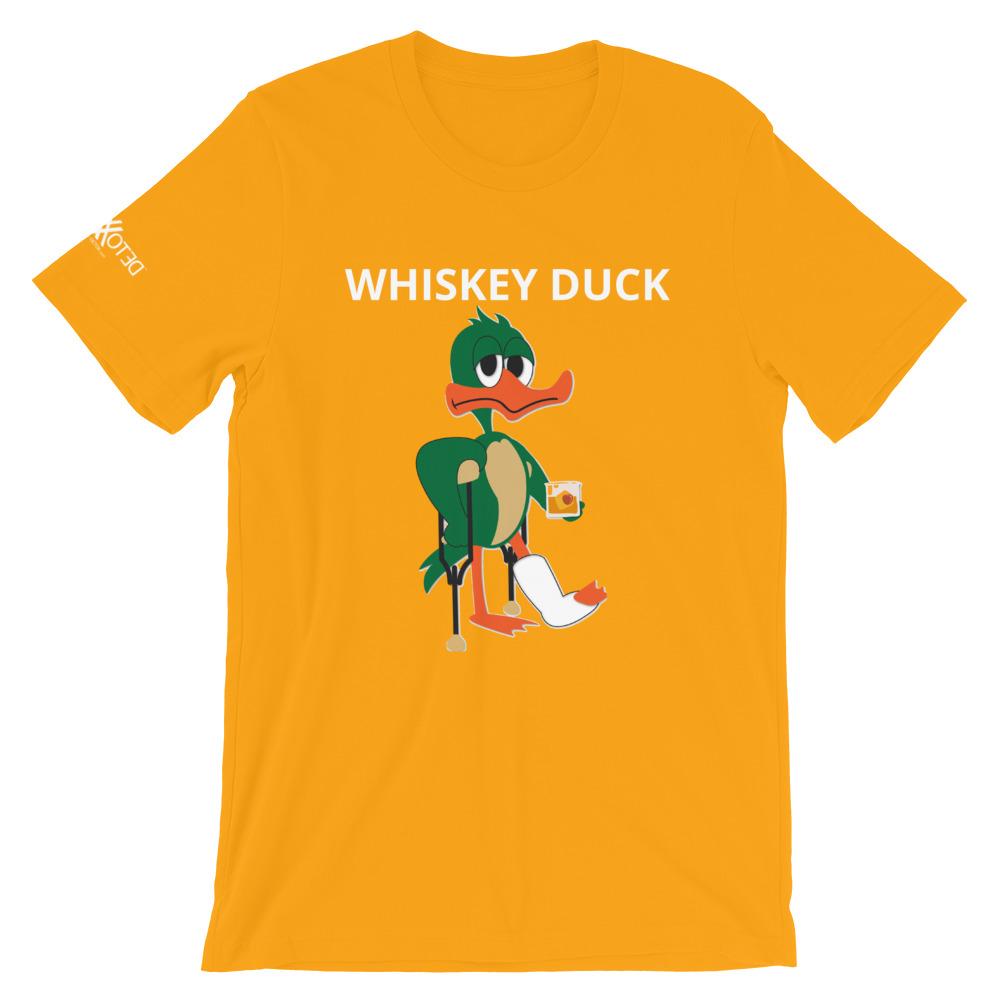 New Whiskey Duck Short-Sleeve Unisex T-Shirt
