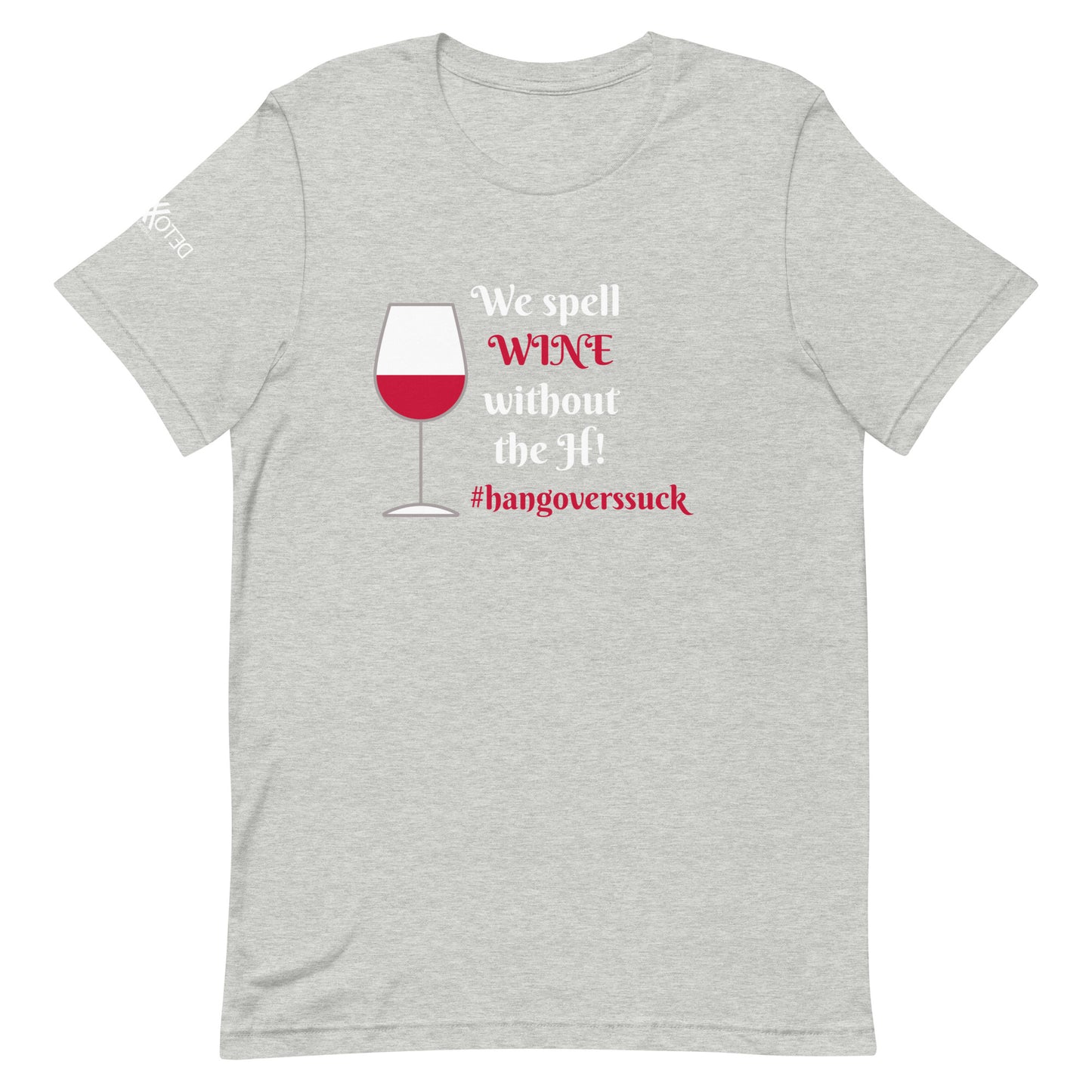 Wine Spelling Short-Sleeve Unisex T-Shirt