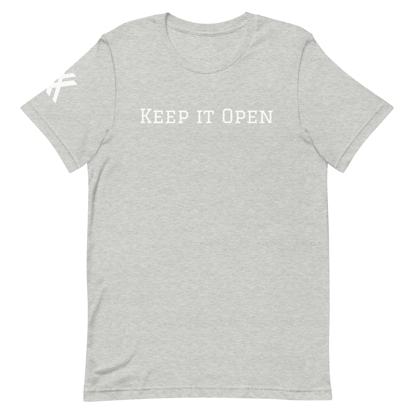Keep it Open Short-Sleeve Unisex T-Shirt