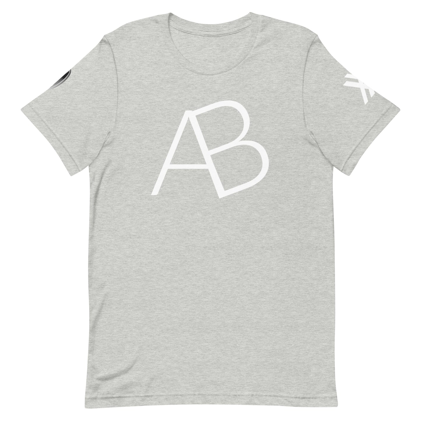 AB Tee with Red Button Unisex t-shirt