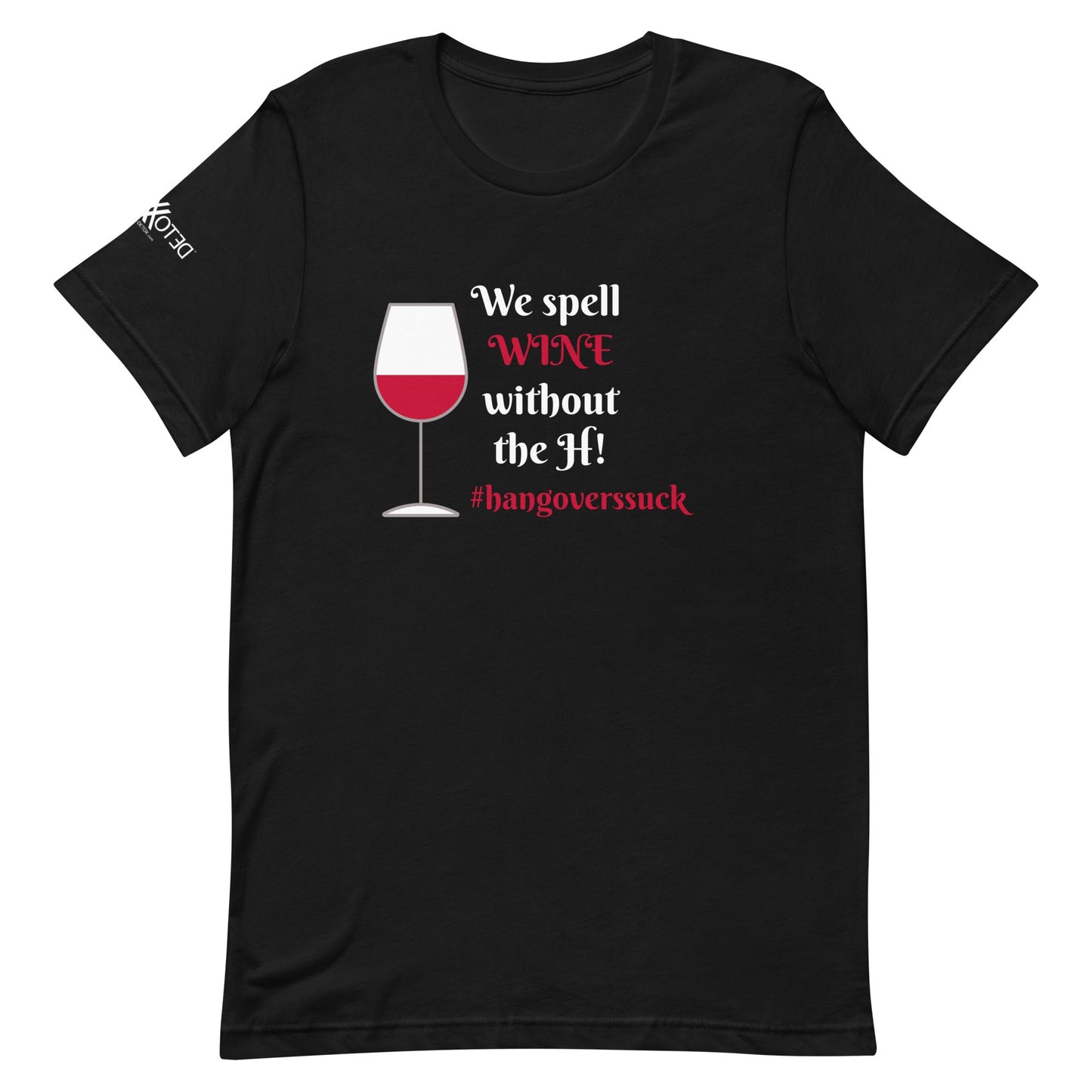Wine Spelling Short-Sleeve Unisex T-Shirt