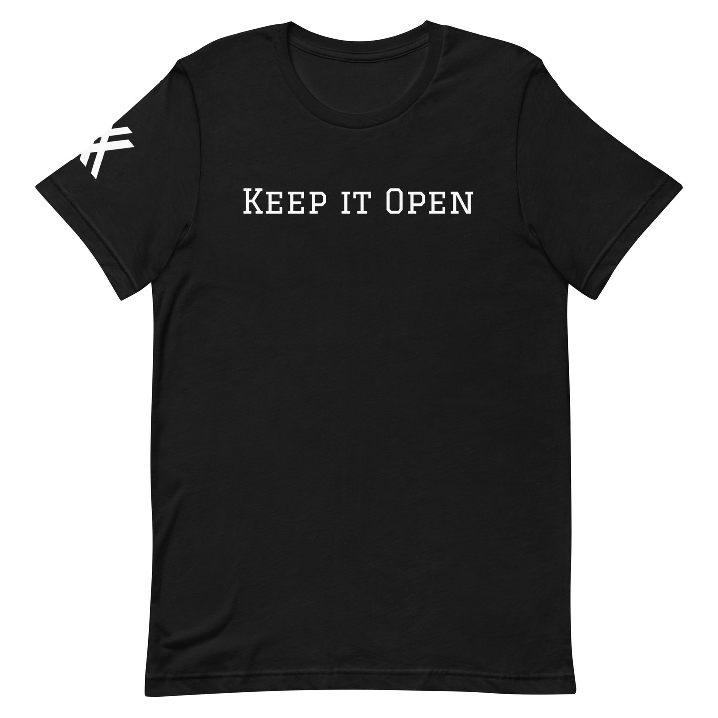 Keep it Open Short-Sleeve Unisex T-Shirt