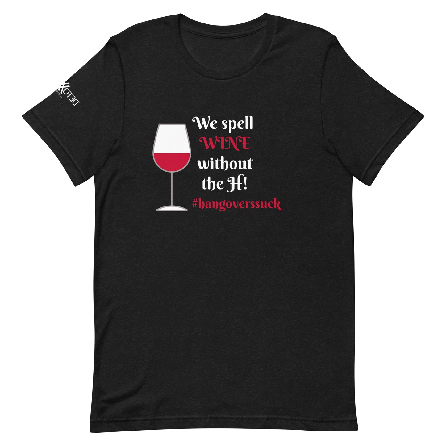 Wine Spelling Short-Sleeve Unisex T-Shirt