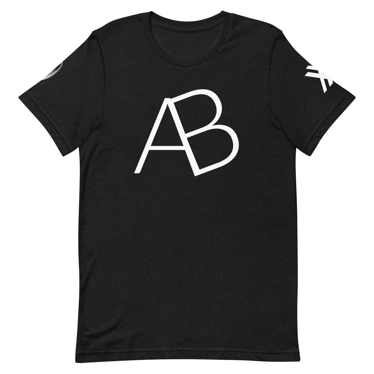 AB Tee with Red Button Unisex t-shirt