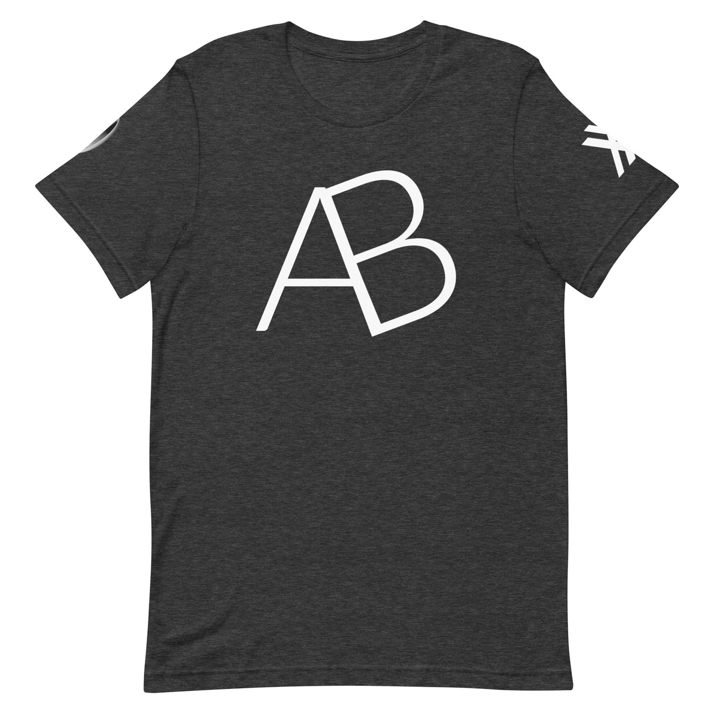 AB Tee with Red Button Unisex t-shirt