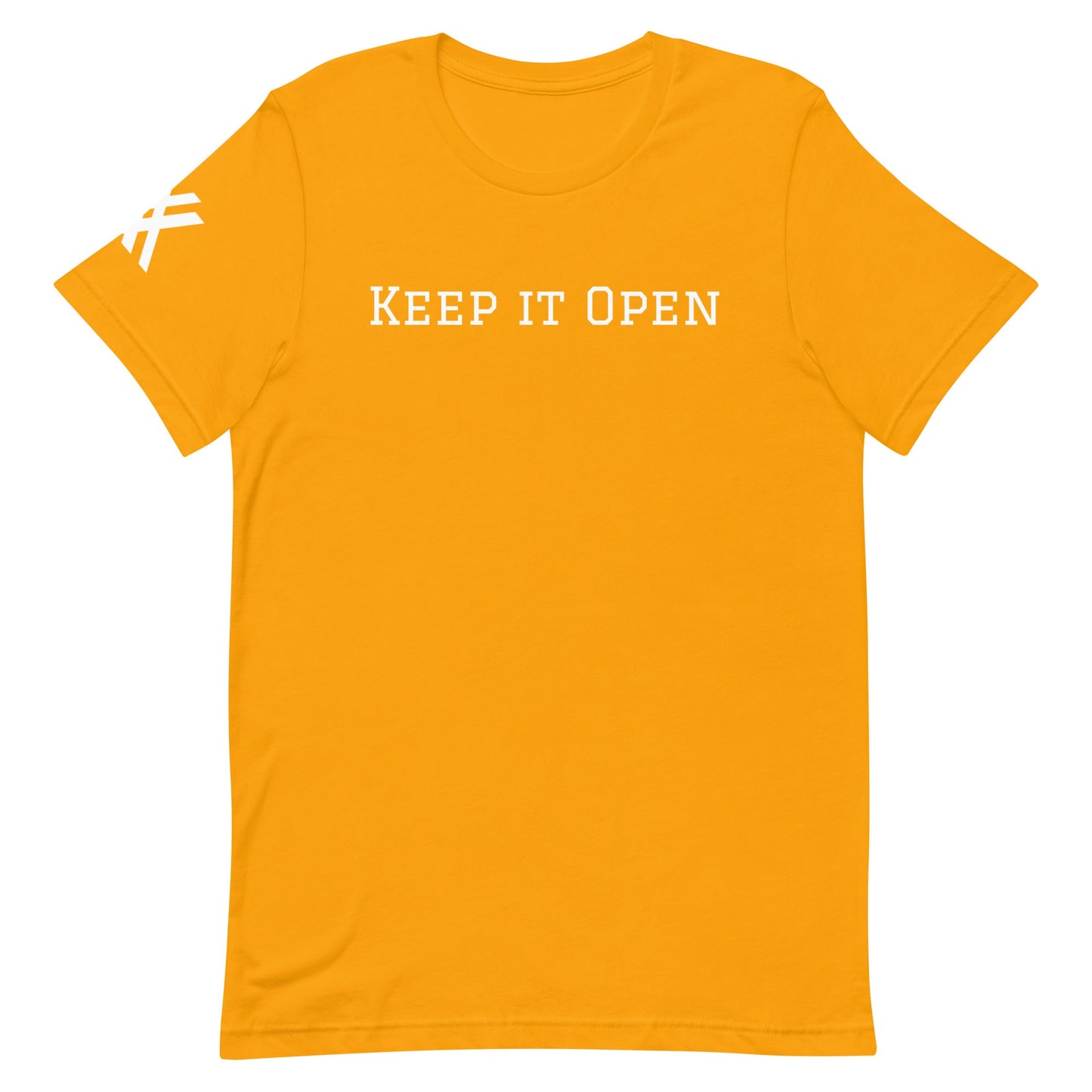 Keep it Open Short-Sleeve Unisex T-Shirt