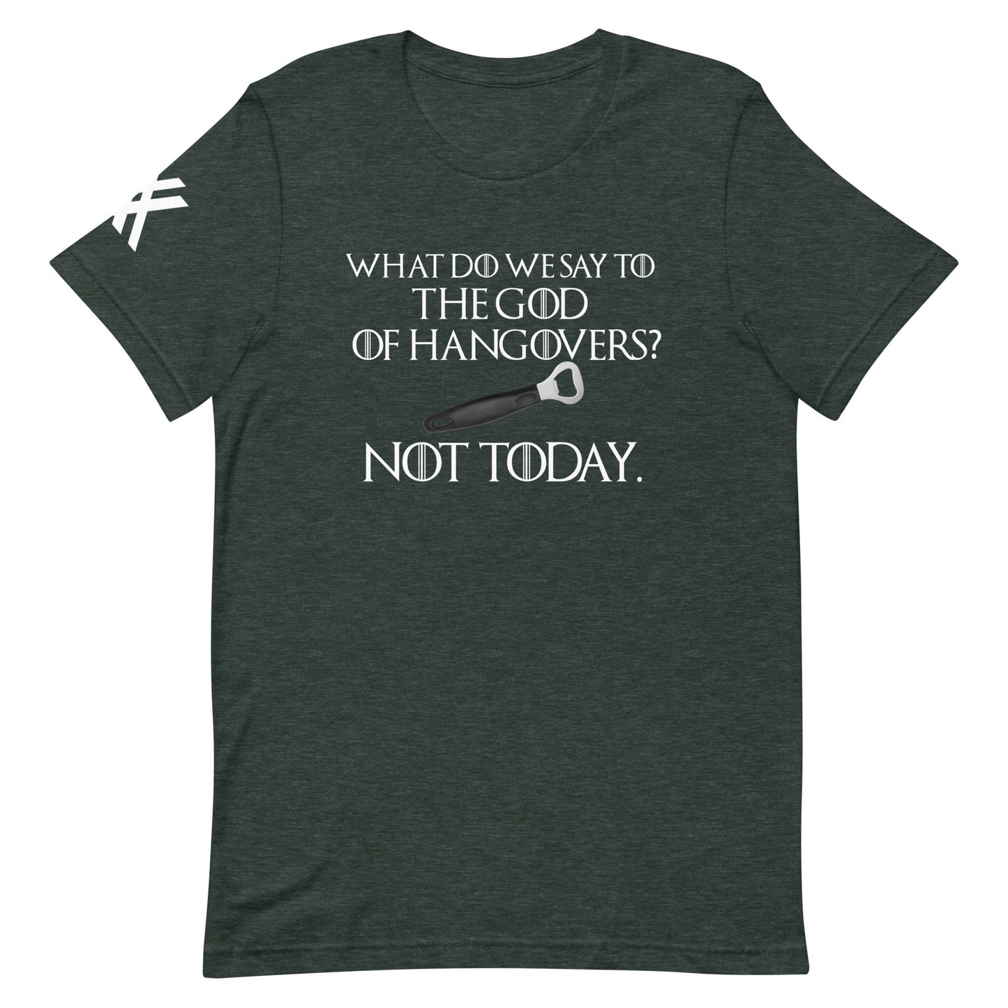 GOT God of Hangovers Beer Unisex t-shirt