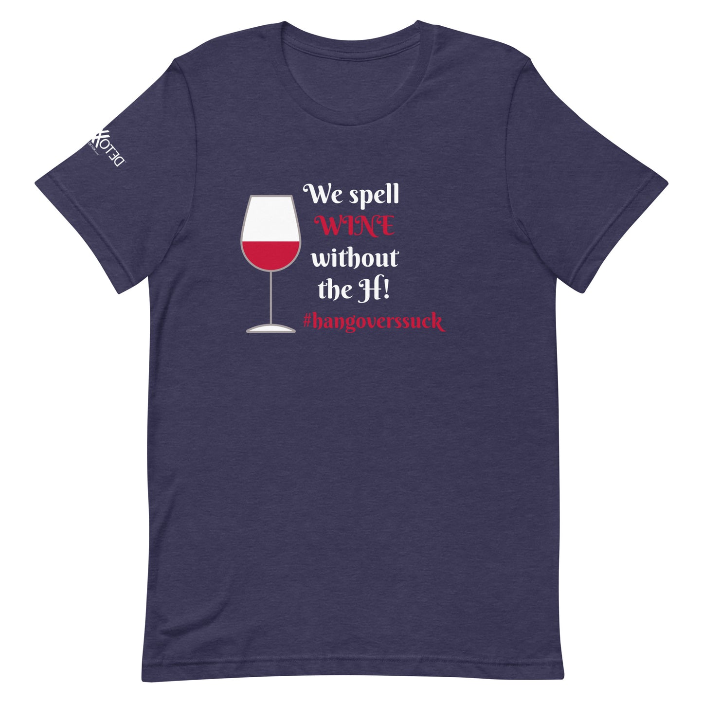 Wine Spelling Short-Sleeve Unisex T-Shirt
