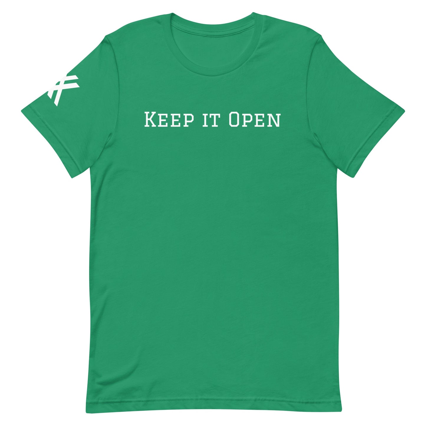Keep it Open Short-Sleeve Unisex T-Shirt