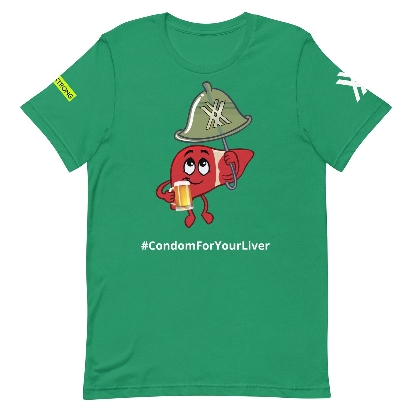 Condom for Your Liver Short-Sleeve Unisex T-Shirt