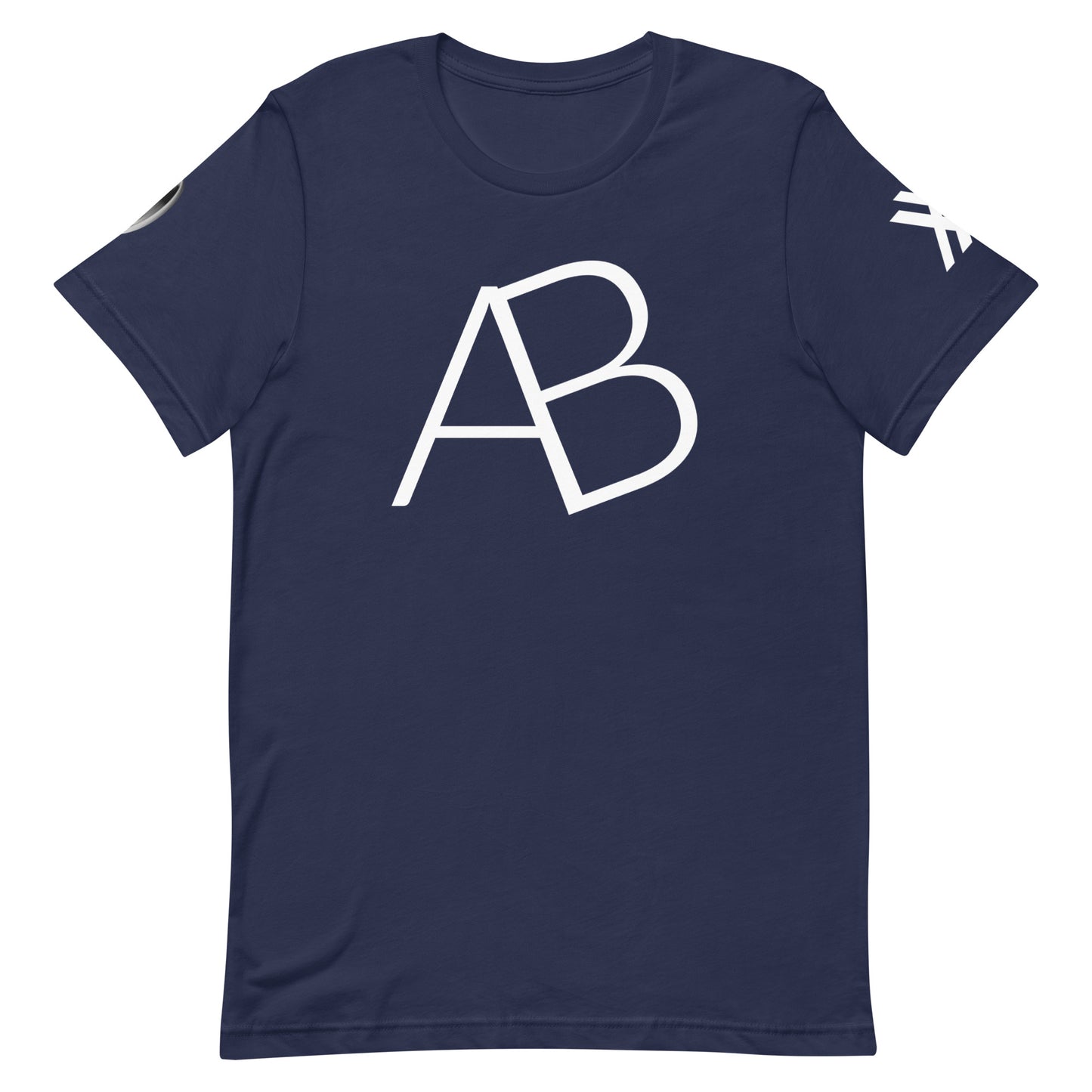 AB Tee with Red Button Unisex t-shirt