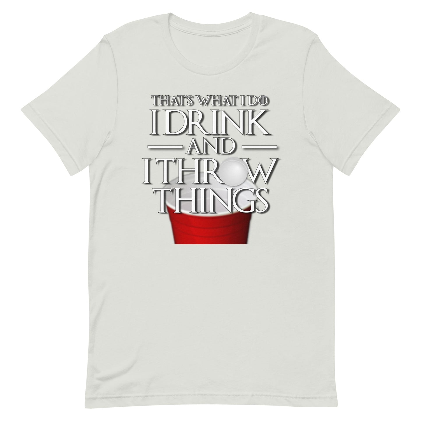 I Drink and I Pong Short-Sleeve Unisex T-Shirt