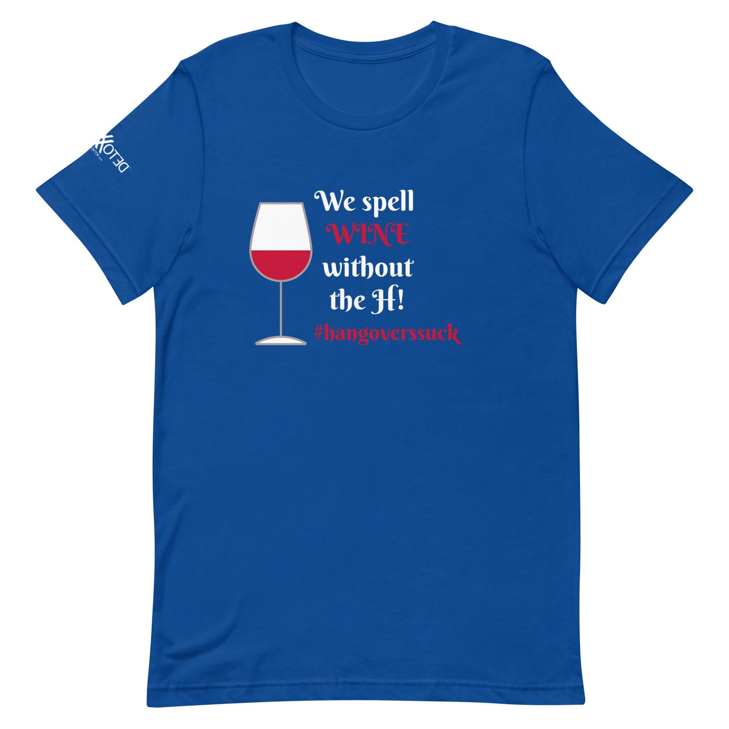 Wine Spelling Short-Sleeve Unisex T-Shirt