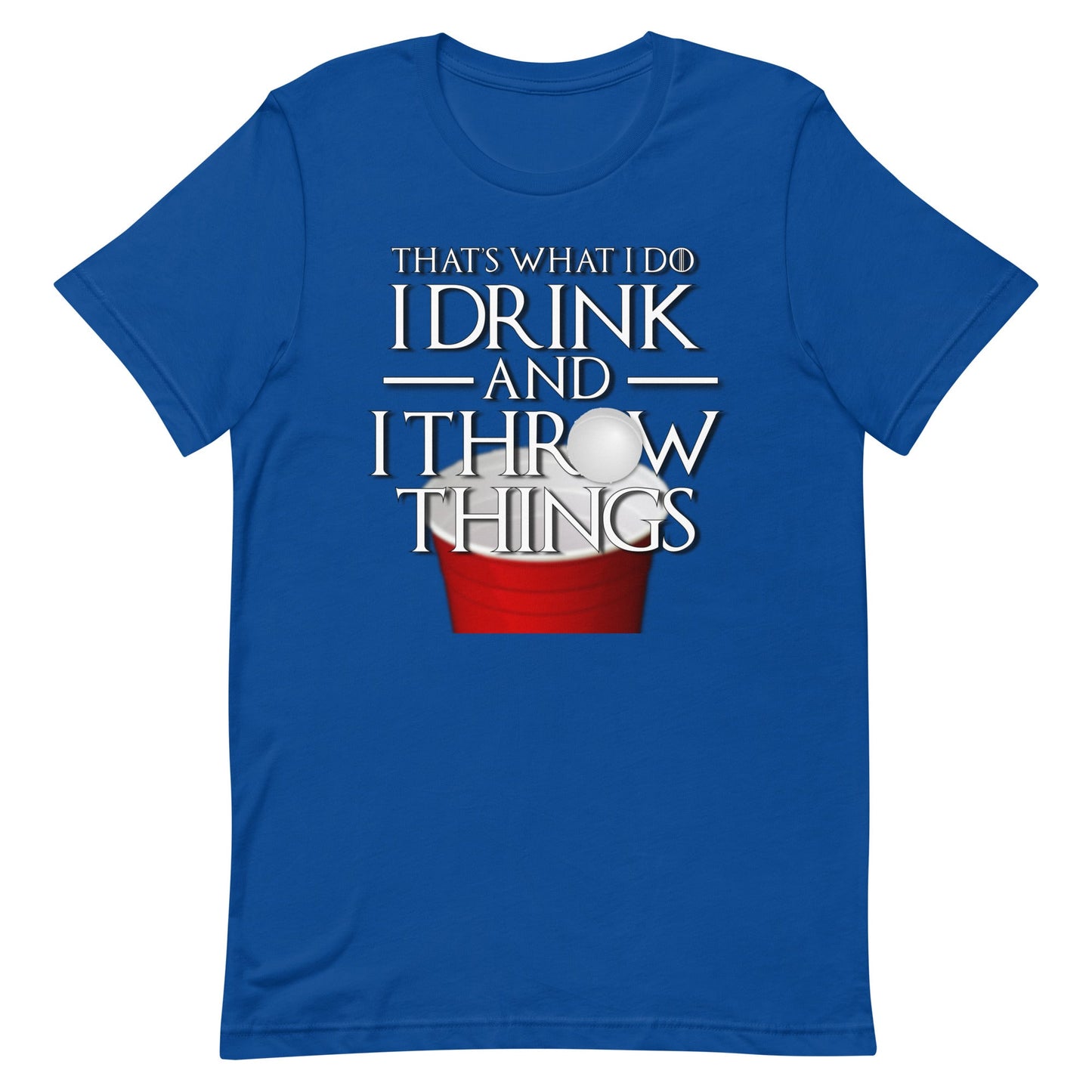 I Drink and I Pong Short-Sleeve Unisex T-Shirt