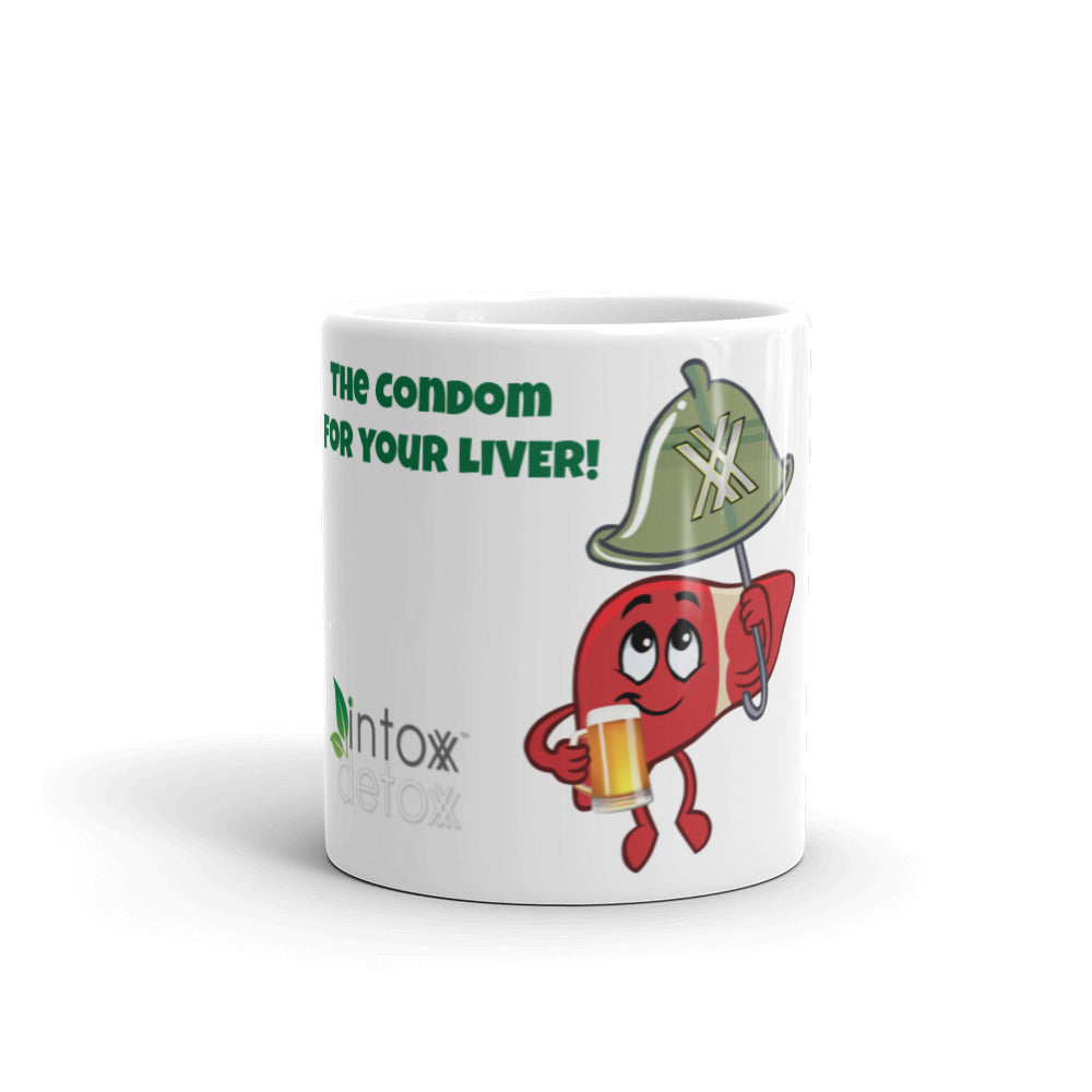 Condom for Your Liver Mug