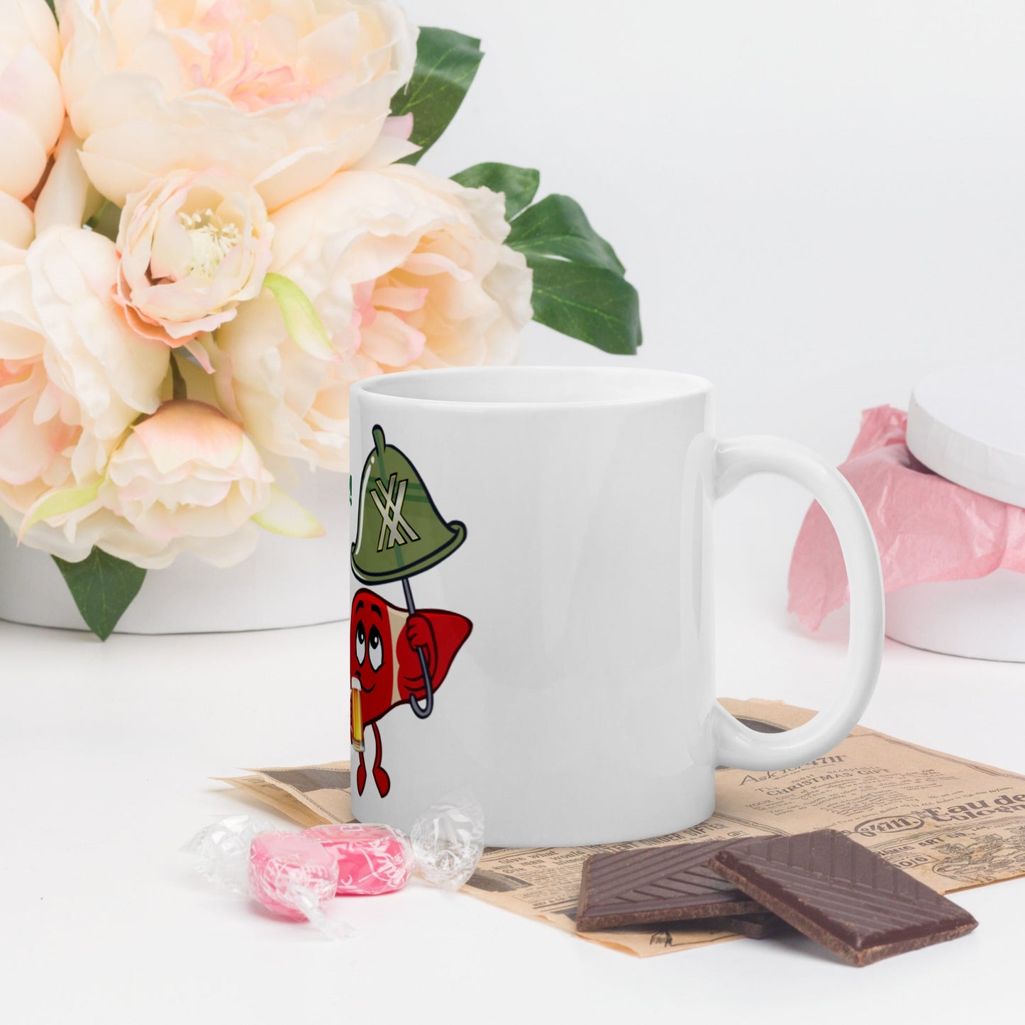 Condom for Your Liver Mug