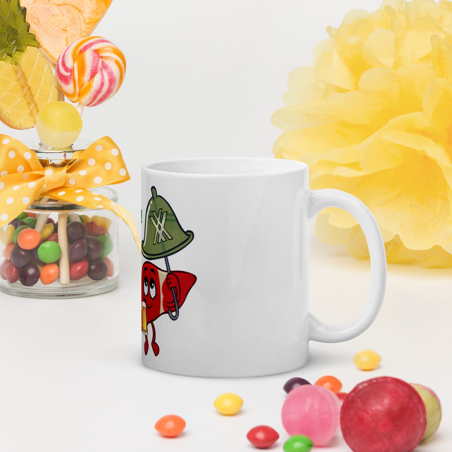 Condom for Your Liver Mug