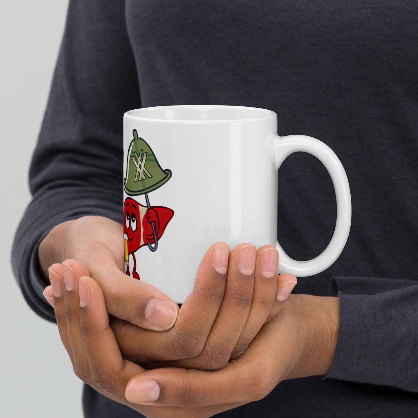 Condom for Your Liver Mug