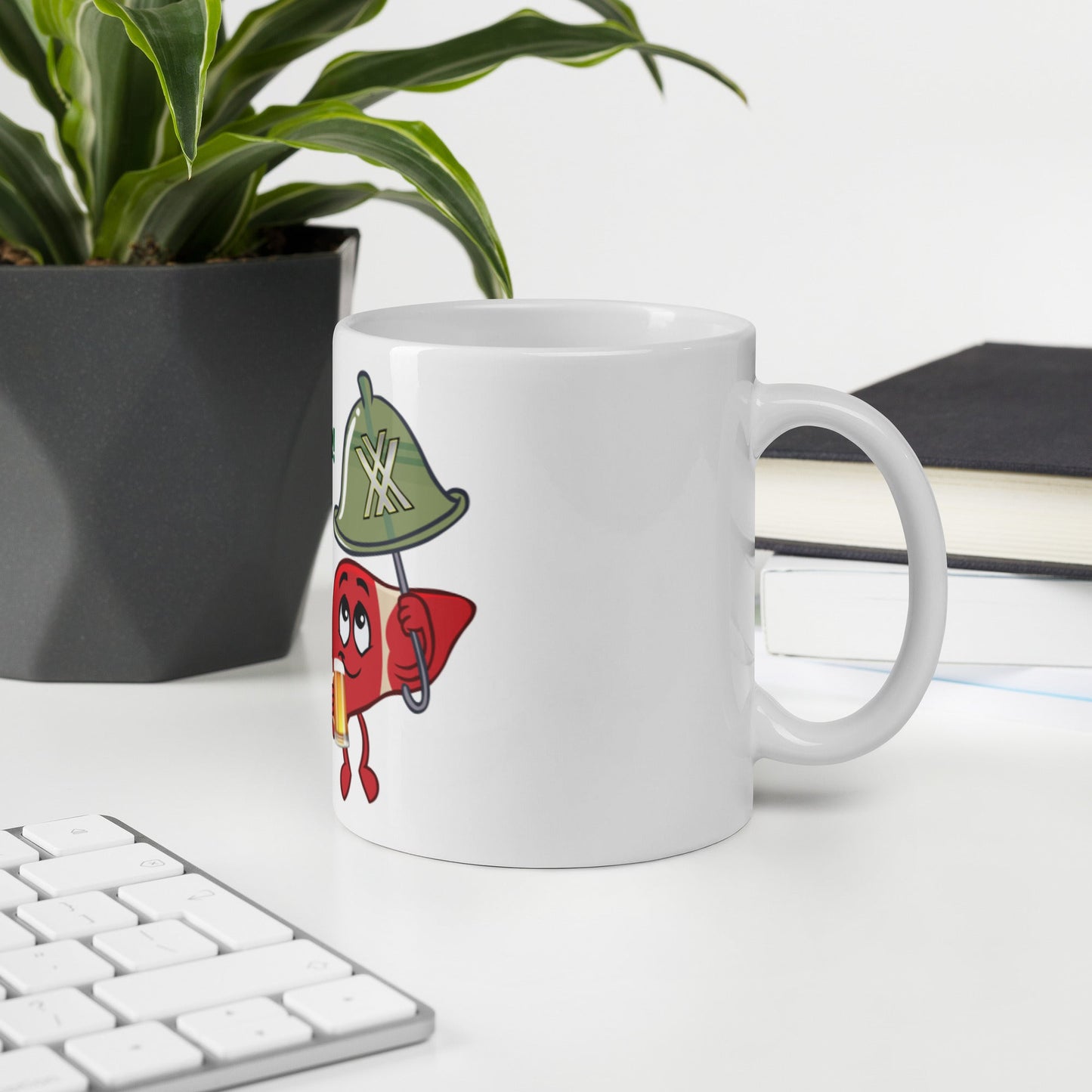 Condom for Your Liver Mug