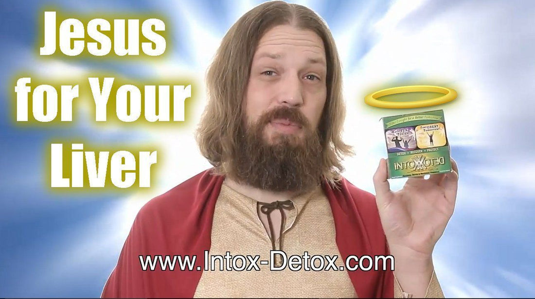 Happy Birthday, Jesus! Is Intox-Detox Jesus for Your Liver? Merry Christmas!