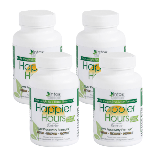 4 Happier Hours 30-Serving Bottles