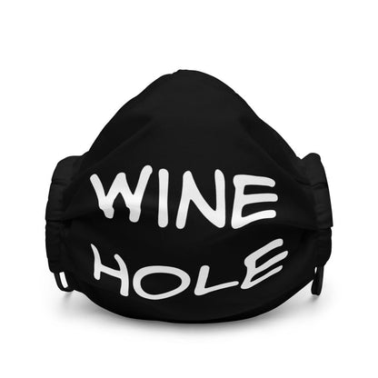 Wine Hole Premium face mask
