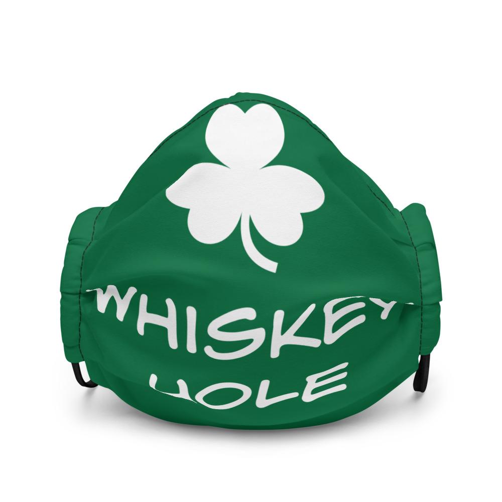 Irish Whiskey Hole Premium face mask