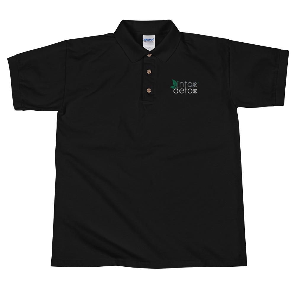 Intox-Detox New Logo Embroidered Polo Shirt