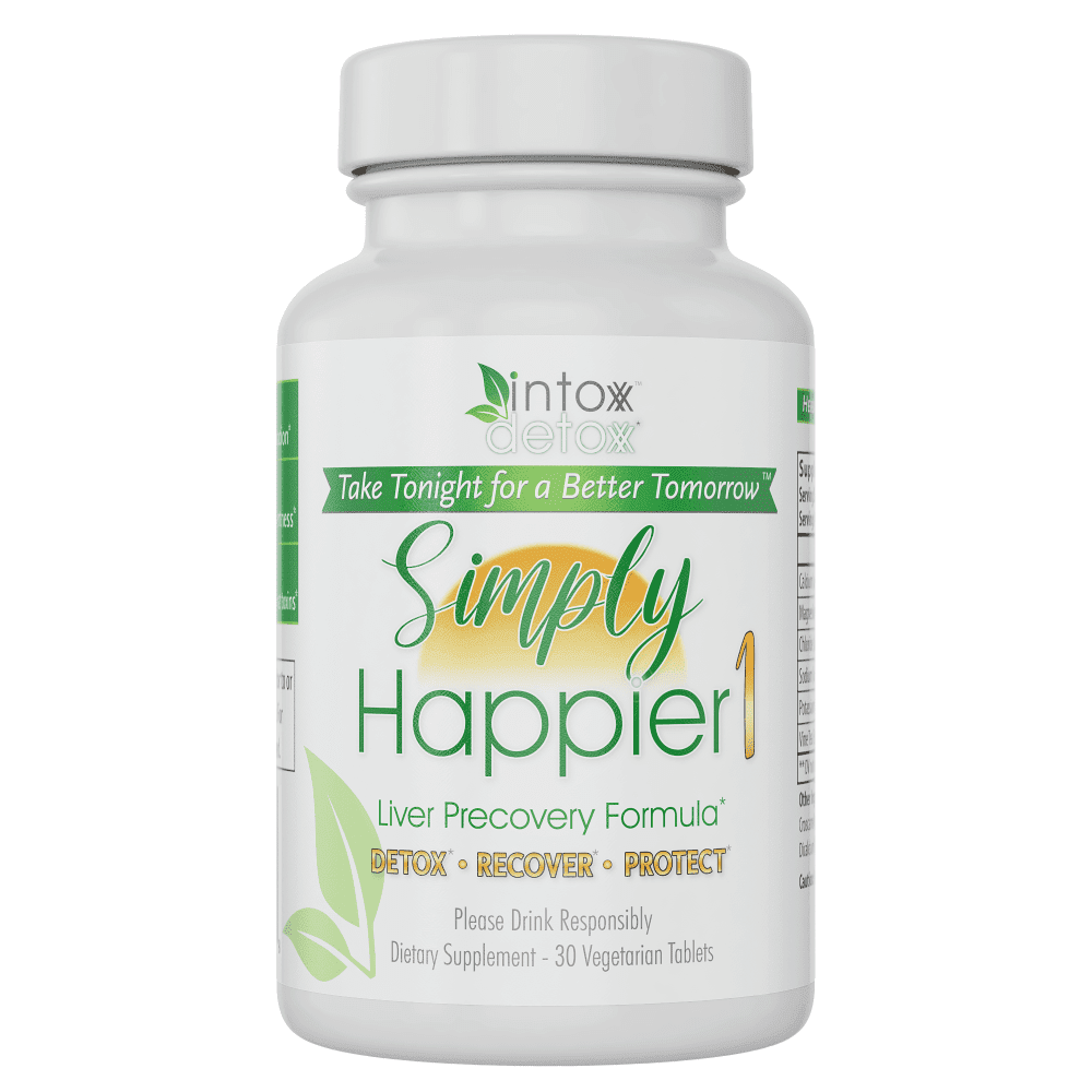 Simply Happier 1 Tablet  "Pre-Party" 2-Serving Sample Bottle