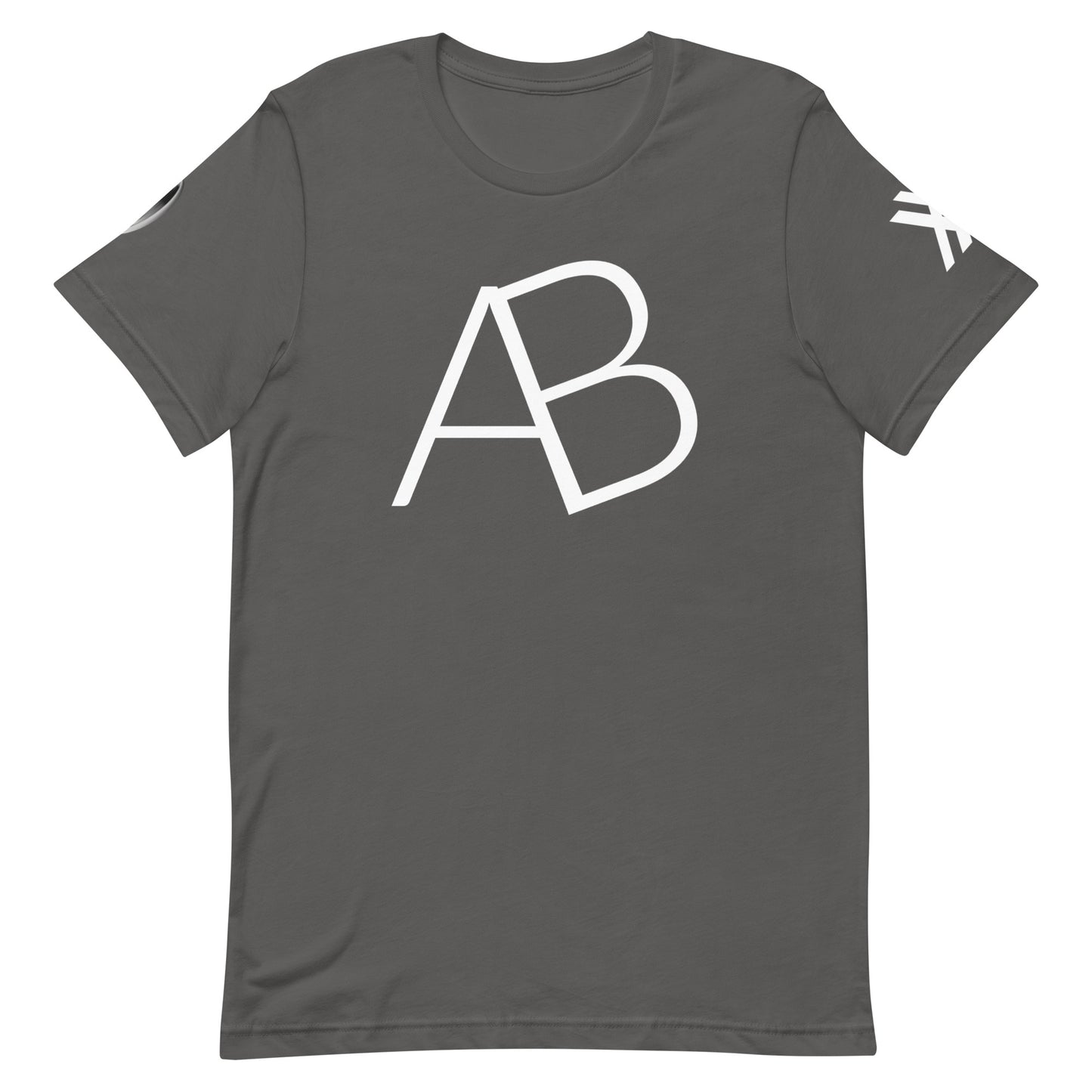 AB Tee with Red Button Unisex t-shirt