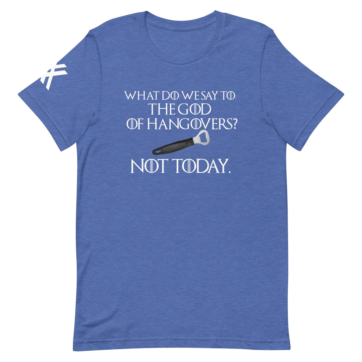 GOT God of Hangovers Beer Unisex t-shirt