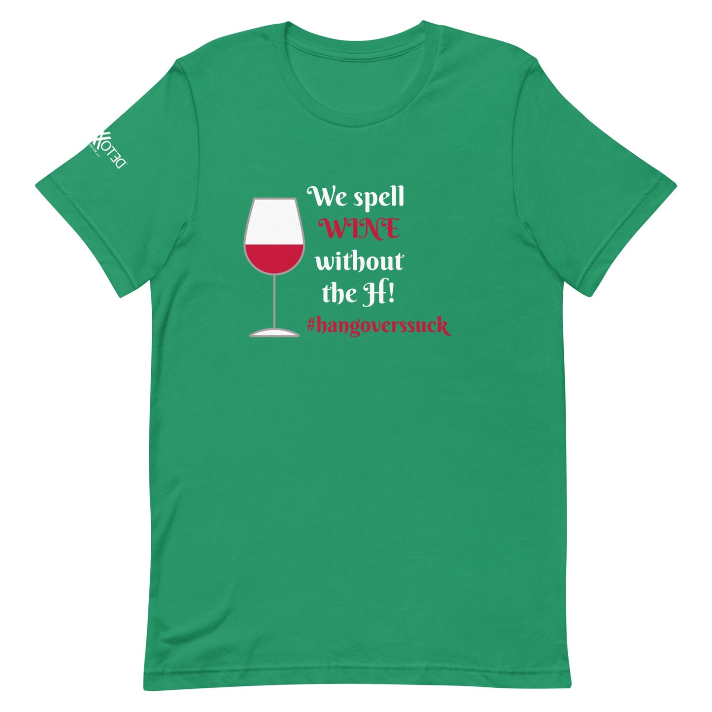 Wine Spelling Short-Sleeve Unisex T-Shirt