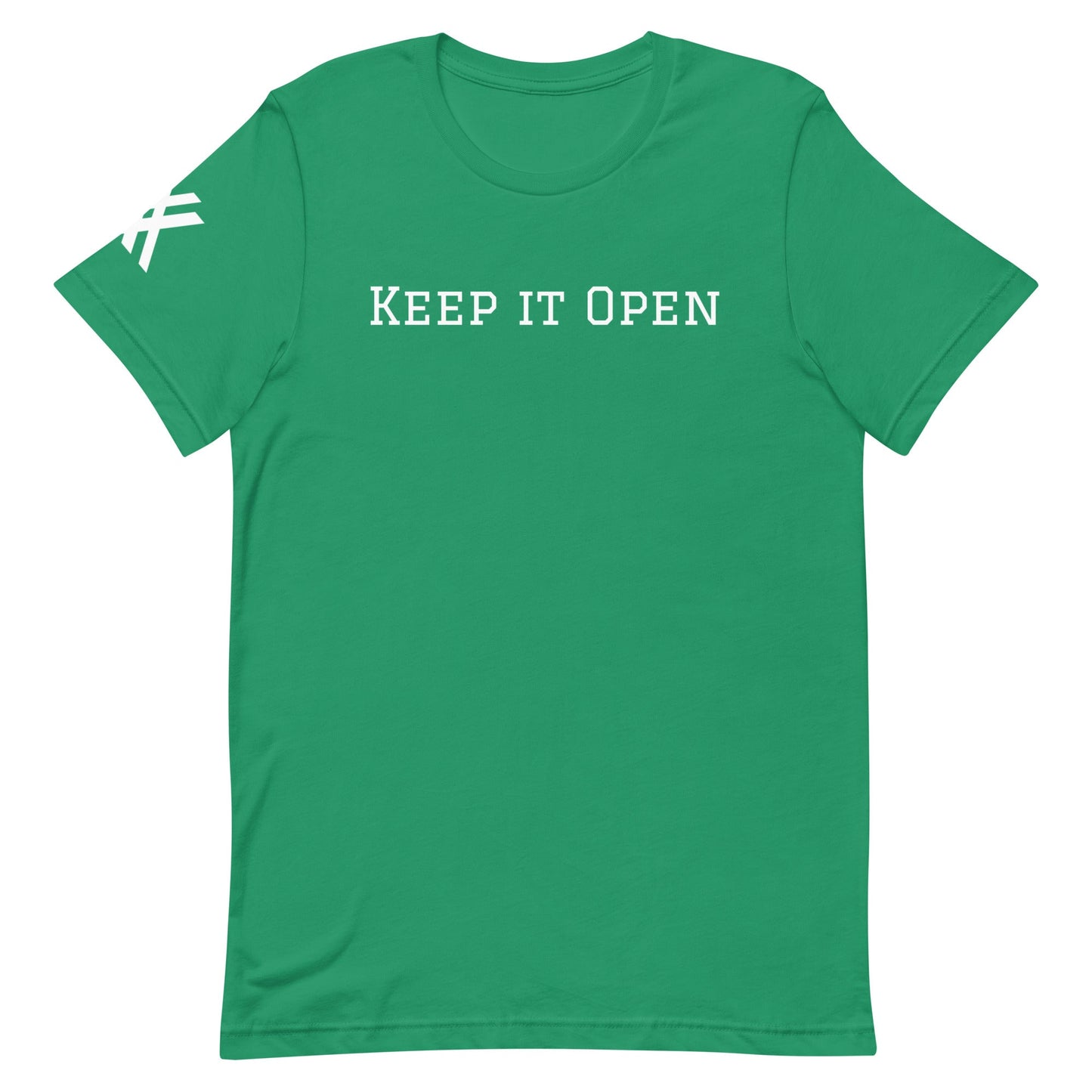Keep it Open Short-Sleeve Unisex T-Shirt